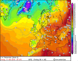 Temperatura en Superficie