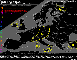 Tormentas en Europa