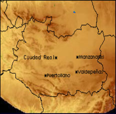 Radar de la provincia de Ciudad Real